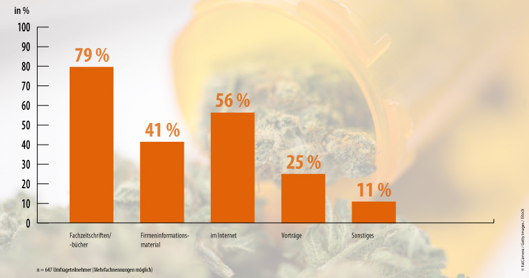 Cannabis Umfrage Informationsquellen