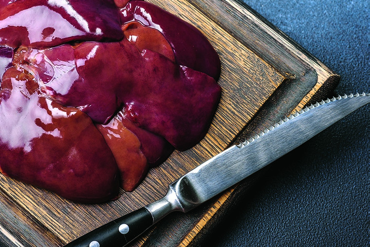 Innereien enthalten Alpha-
Gal in höherer Konzentration
als beispielsweise Muskelfleisch