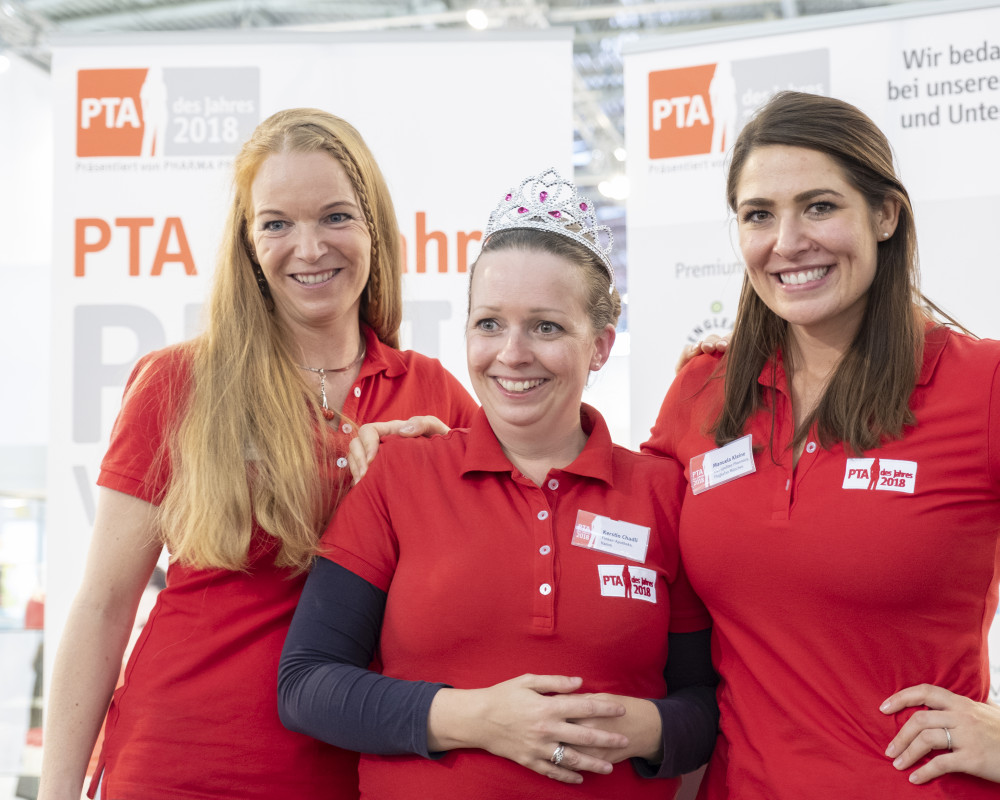 Von links: Sandra Stratmann (3. Platz), Lerstin Chadli (1. Platz), Manuela Kleine (2. Platz)