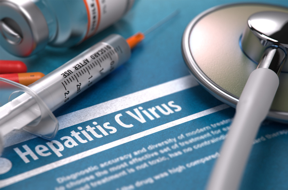 Collage zum Thema Hepatitis C