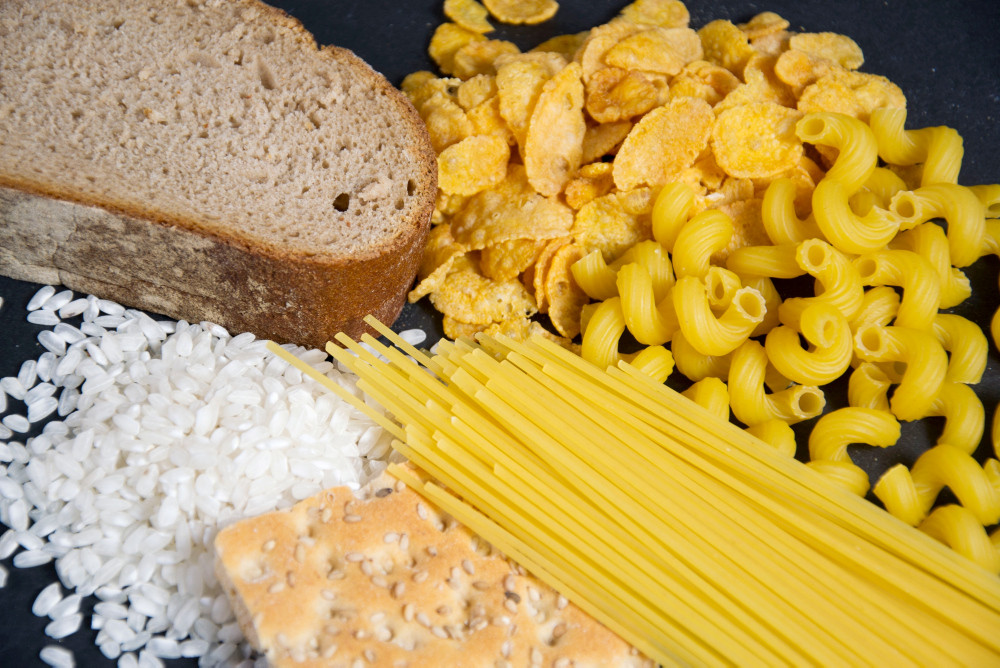 Brot, Nudeln, Reis und Cornflakes sind reich an Kohlenhydraten
