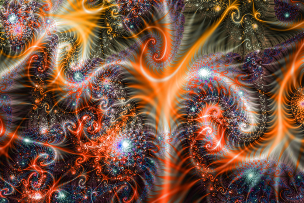Psychedelische Bilder: LSD-Konsumenten berichten von veränderten Sinneswahrnehmungen und von Farben, die sie sehen. Psychedelische Bilder: LSD-Konsumenten berichten von veränderten Sinneswahrnehmungen und von Farben, die sie sehen.