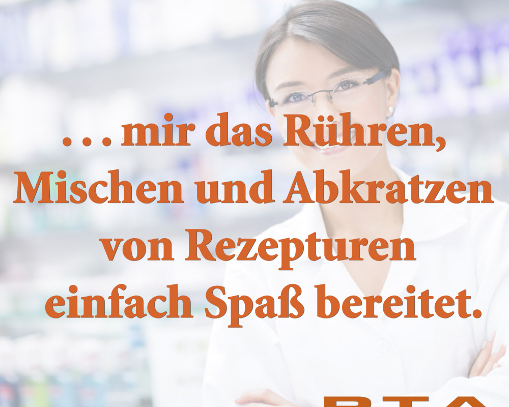 Lieblingsjob PTA rezeptur