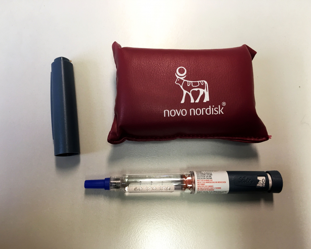 Set zum Blutzuckermessen