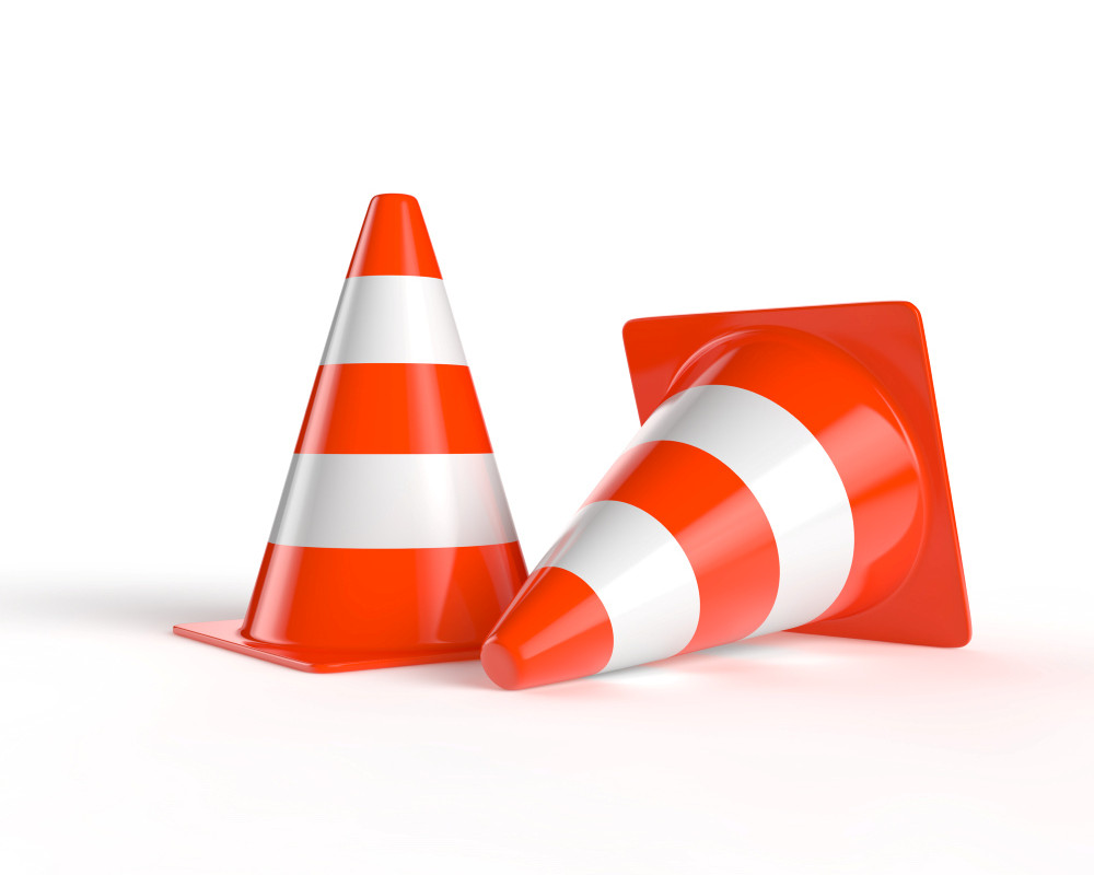Verkehrsleitkegel Verkehrsleitkegel