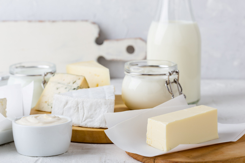 Calciumreiche Lebensmittel: Milch, Käse, Joghurt