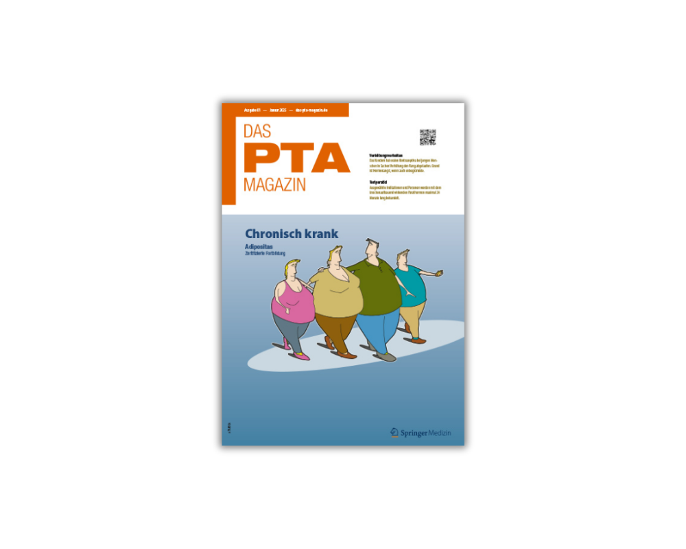 Titelbild DAS PTA MAGAZIN 01/25