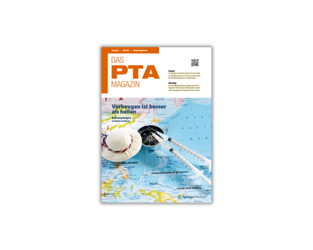 Titelbild DAS PTA MAGAZIN 05/25