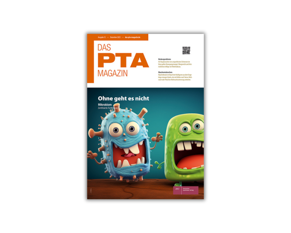 Titelbild DAS PTA MAGAZIN 12/25