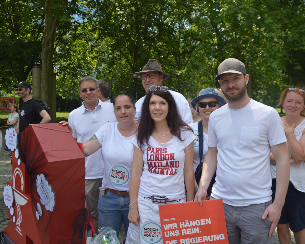 Apothekendemo in Frankfurt am 27.06.24