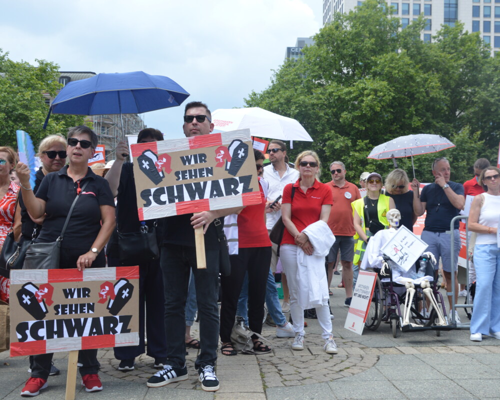Apothekendemo in Frankfurt am 27.06.24