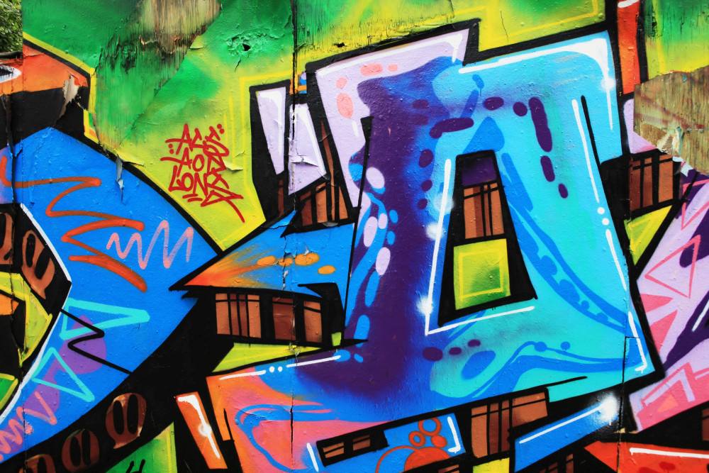 buntes Graffiti