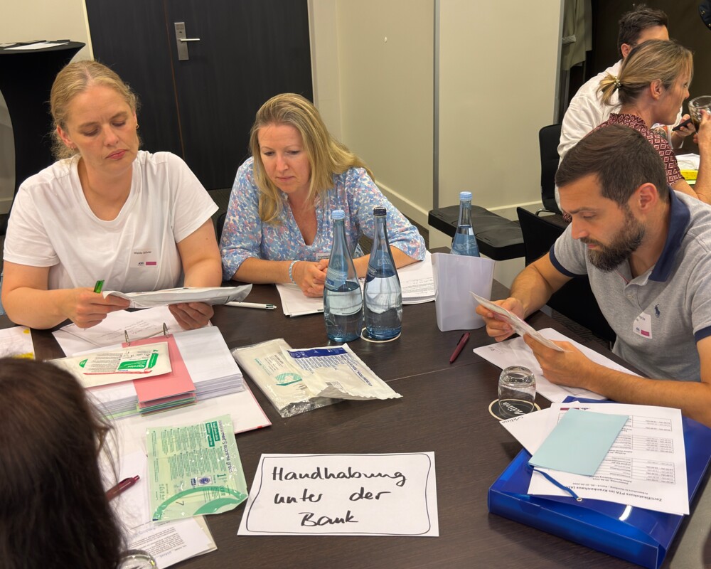 Die Module Medizinprodukte und Hygiene bei der Arzneimittelherstellung standen neben der Kommunikation ebenfalls auf der Agenda.