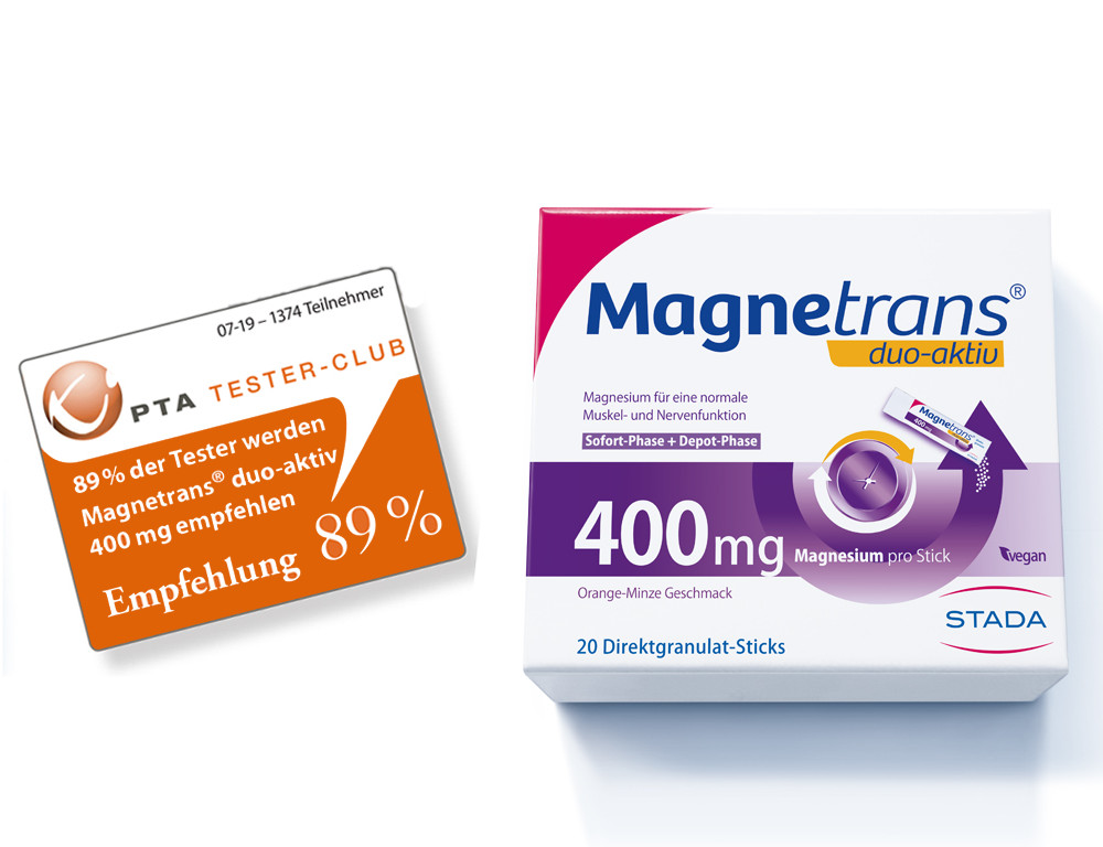 Magnetrans<sup>®</sup> duo-aktiv 400 mg