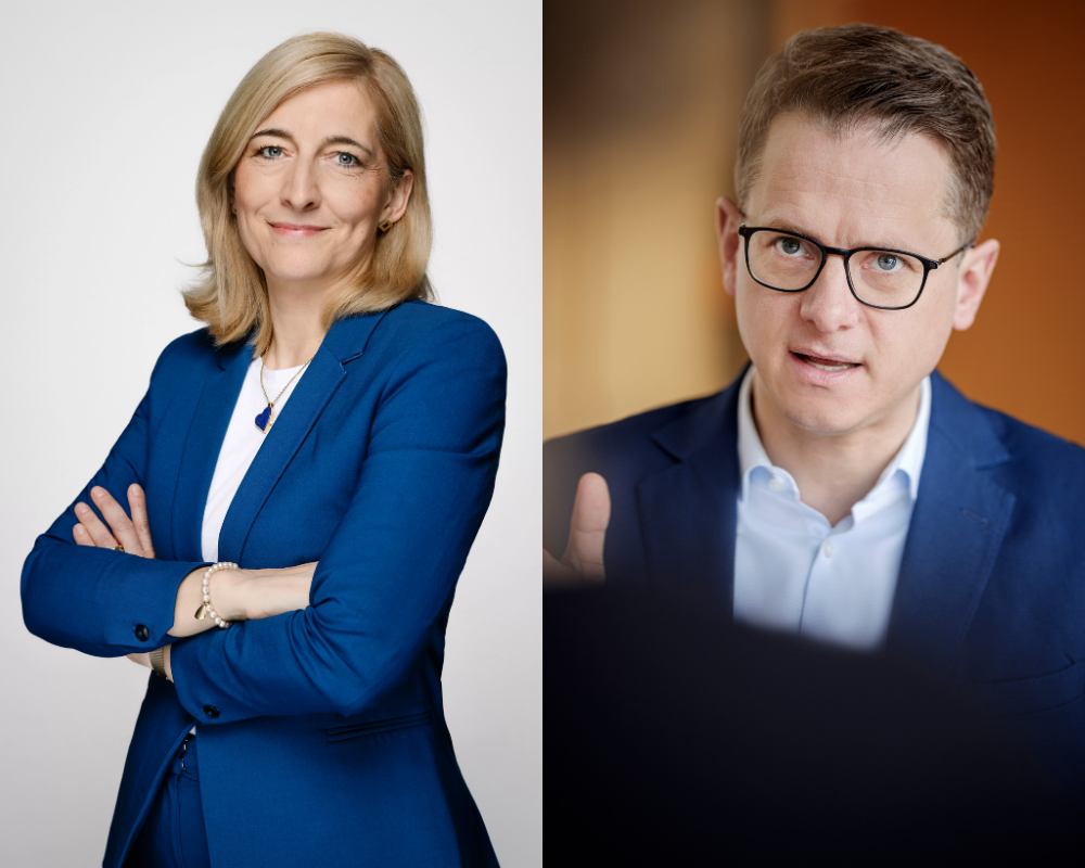 Nina Warken, Carsten Linnemann (beide CDU)