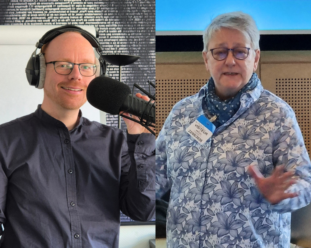 rechts: PTA Jutta Brielich bei der EAPT
links: Onlineredakteur Christoph Niekamp