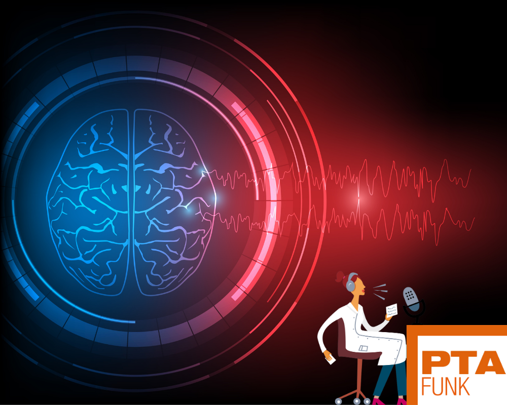 Grafik eines epileptischen Gehirns und EEG-Wellen Grafik eines epileptischen Gehirns und EEG-Wellen