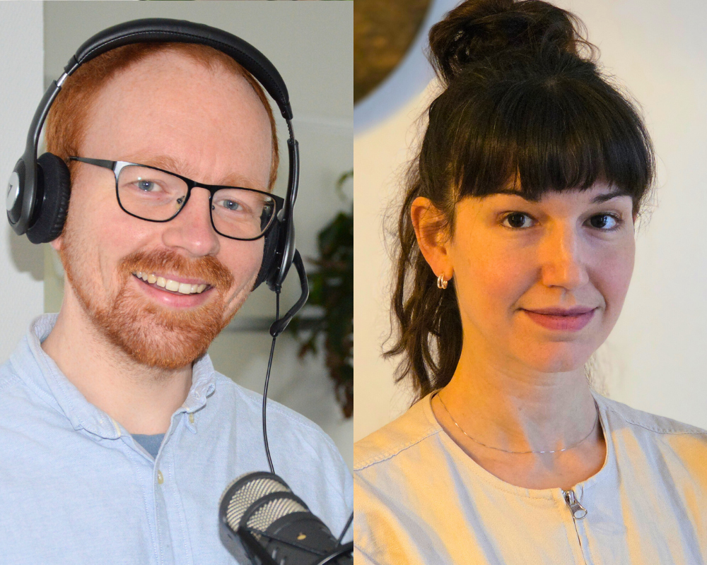 rechts: Apothekerin Julia Goldmann
links: Onlineredakteur Christoph Niekamp