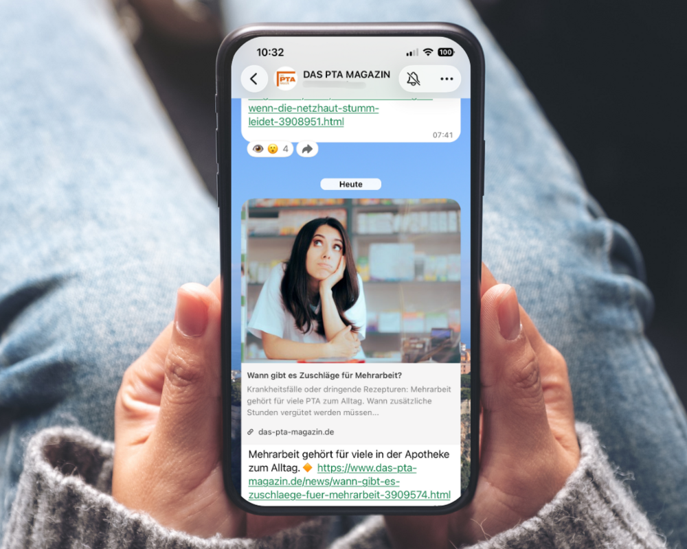 WhatsApp Kanal von DAS PTA MAGAZIN