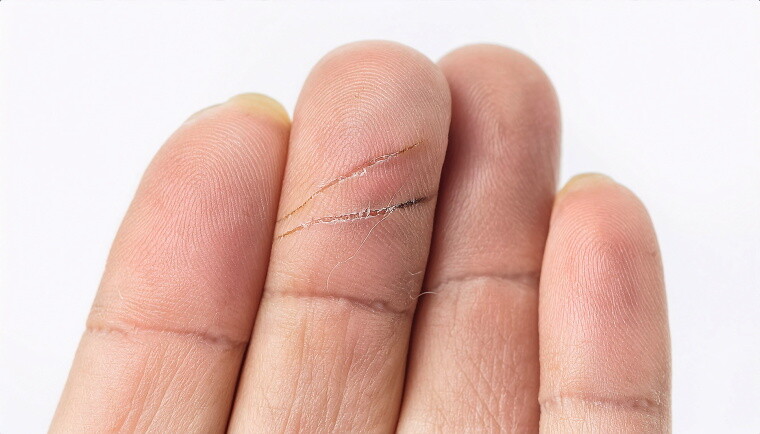 Schnittwunde am Finger Schnittwunde am Finger