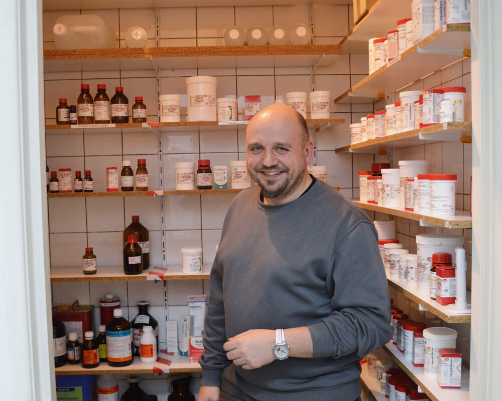 Christian Fiedler, Schlossgarten-Apotheke
