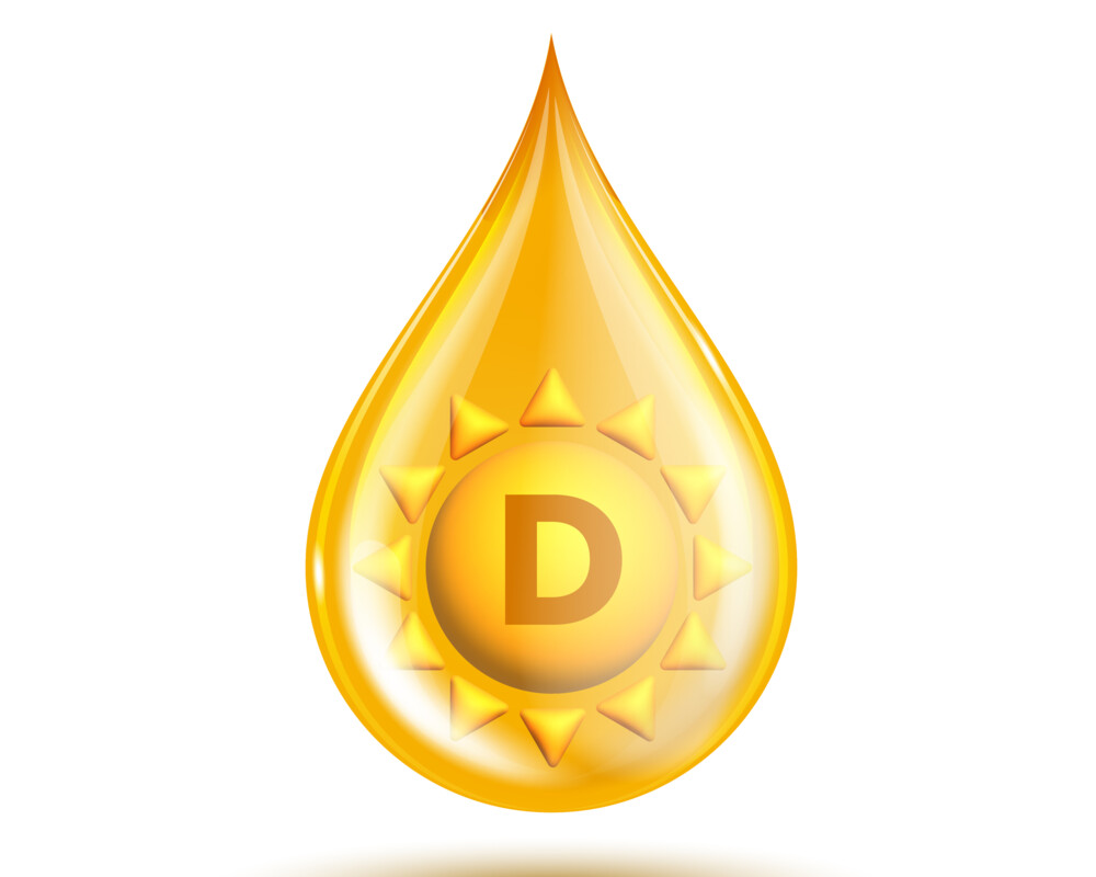 Illustration Tropfen Vitamin D