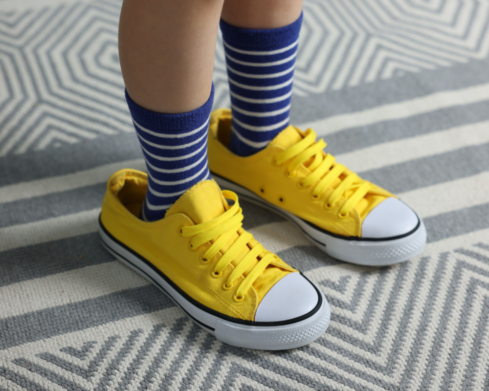 gelbe Schuhe