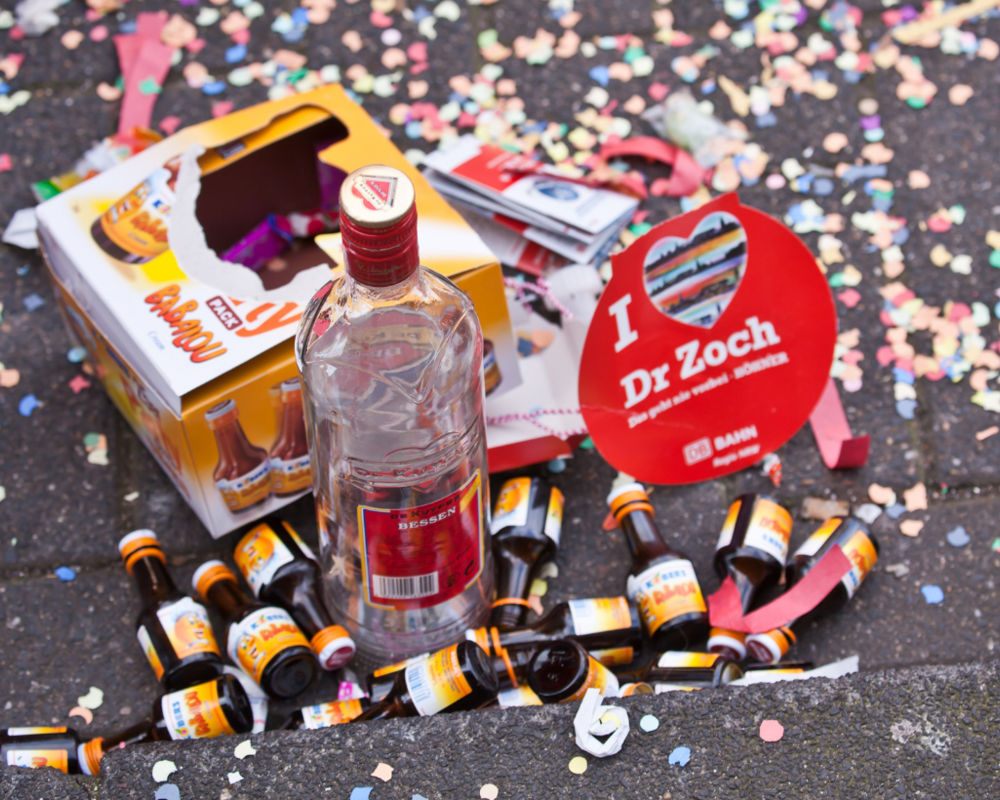 Alkohol nach Karneval