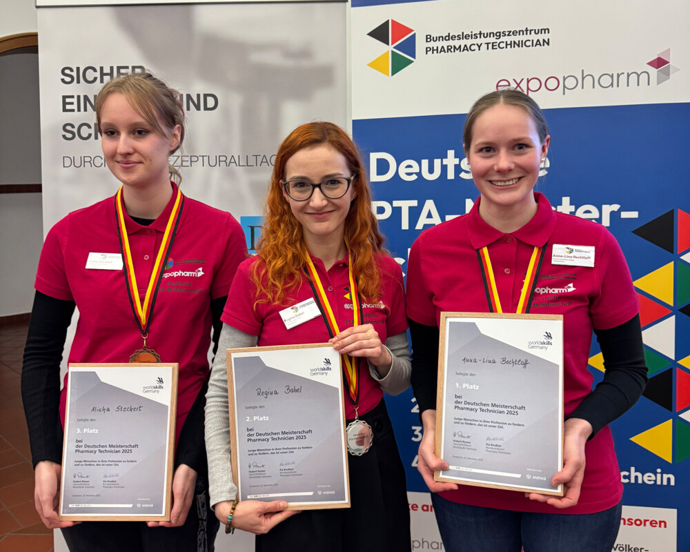 Deutsche PTA-Meisterin Anna-Lina Bechtloff