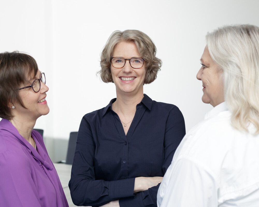 von links nach rechts: Stefanie Fastnacht, Kirsten Bechtold, Julia Pflegel