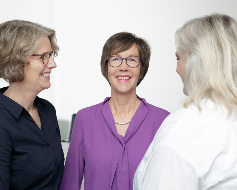 von links nach rechts: Kirsten Bechtold, Stefanie Fastnacht, Julia Pflegel