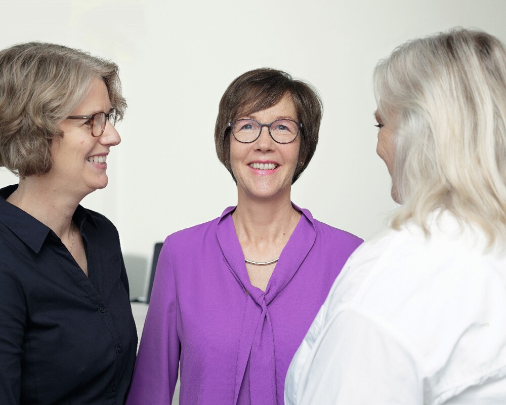 Von links nach rechts: Kirsten Bechtold, Stefanie Fastnacht, Julia Pflegel