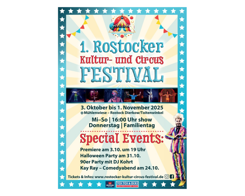 Plakat Kultur- und Circus Festival