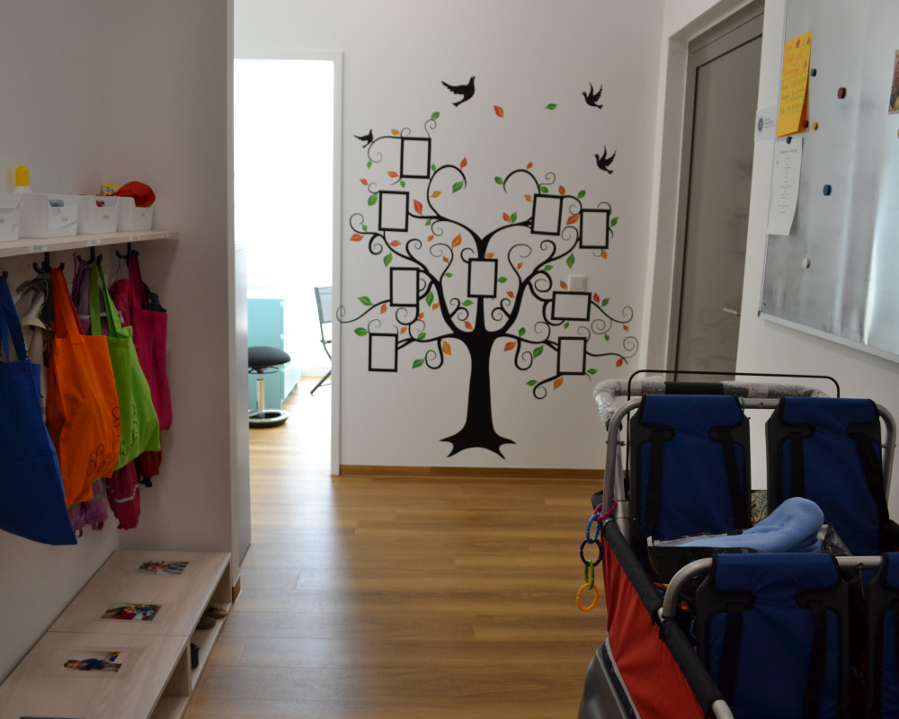 Hier können bis zu zehn Kinder krabbeln und toben.