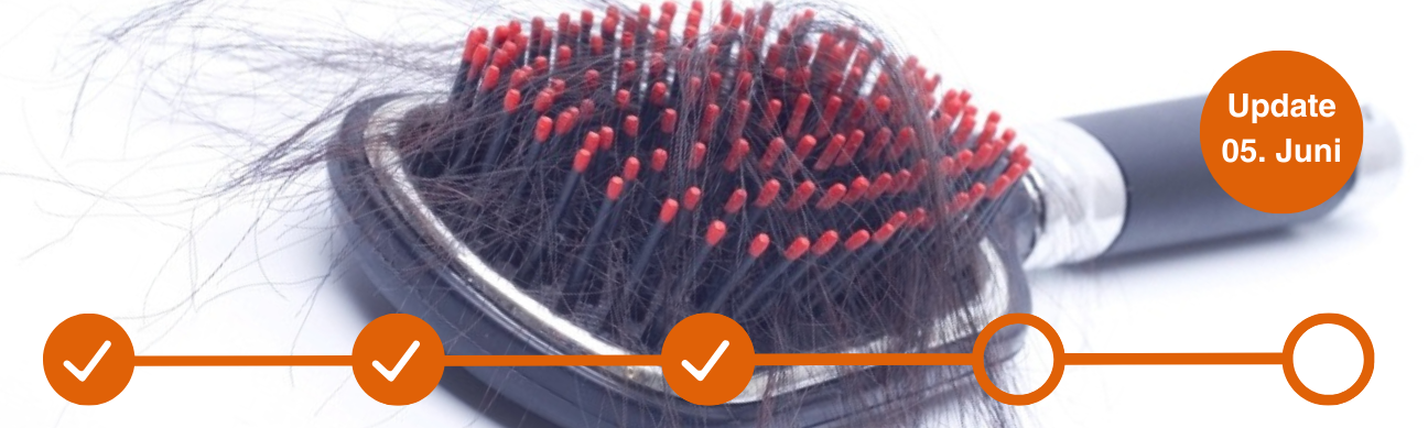 Priorin Test Tagebuch Header nach 4 Wochen