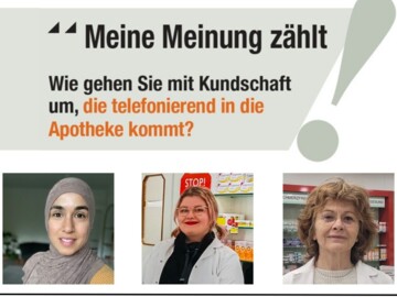 Meine Meinung zählt: Telefonierende Kundschaft