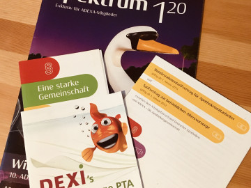 Broschüren der Adexa