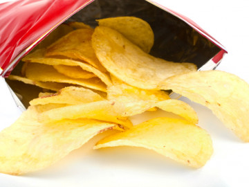 Tüte mit Chips