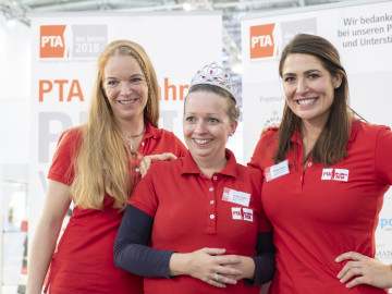Von links: Sandra Stratmann (3. Platz), Lerstin Chadli (1. Platz), Manuela Kleine (2. Platz)