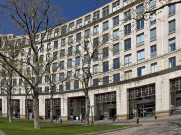 Gebäude der EMA in London.