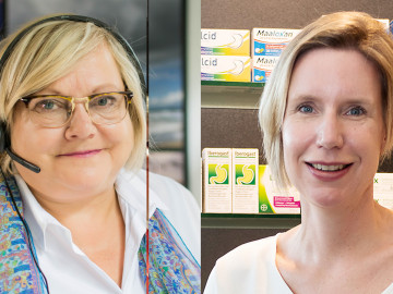 Julia Pflegel (links) und Silvia van Cleve (rechts)