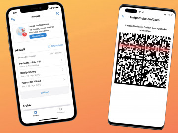 Smartphones mit gematik-App