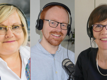 Chefredakteurin Julia Pflegel (links), Redakteurin Stefanie Fastnacht (rechts) und Onlineredakteur Christoph Niekamp (Mitte)