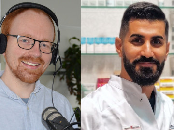 Ismail Toprakli (rechts) und Christoph Niekamp (links)