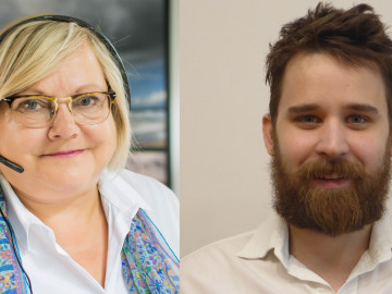Julia Pflegel und Christopher Waxenegger