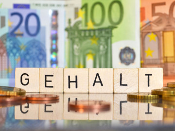 Abbildung des Wortes Gehalt