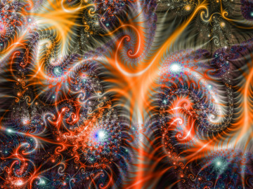 Psychedelische Bilder: LSD-Konsumenten berichten von veränderten Sinneswahrnehmungen und von Farben, die sie sehen.