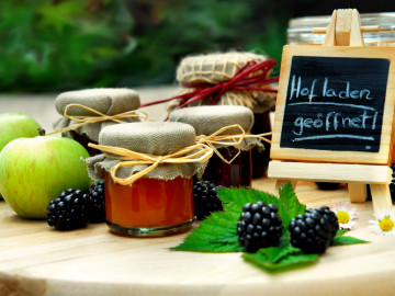Marmelade aus einem Hofladen