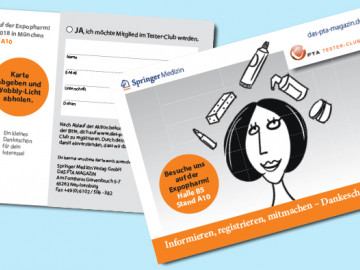 Postkarte Tester-Club