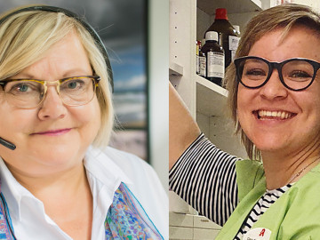 Julia Pflegel und Carolin Kieswetter (PTA des Jahres 2019)